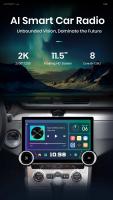 Junsun X8 11.5“ 2K 2000*1200 QLED CarPlay inalámbrico Android Auto radio para Passat B7 2010 2011 2012 2013 2014 2015 de coche  autoradio multimedia - details 1