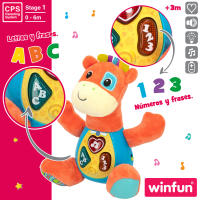 Winfun Peluche jirafa que habla c/luces en español - details 3