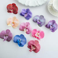 Orquídea Artificial Mariposa Thai Para Boda Accesorios De Novia Adornos De Cabeza Y Pinzas De Pelo Regalo DIY Venta Al Por Mayor Y Por Menor - details 10