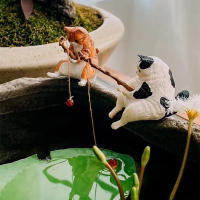 Decoraciones De Acuario De Pesca 1-5PCS Paisaje Acuático Para Tanques De Peces Accesorios De Escritorio Colgables Material PVC Estilo Moderno - details 5