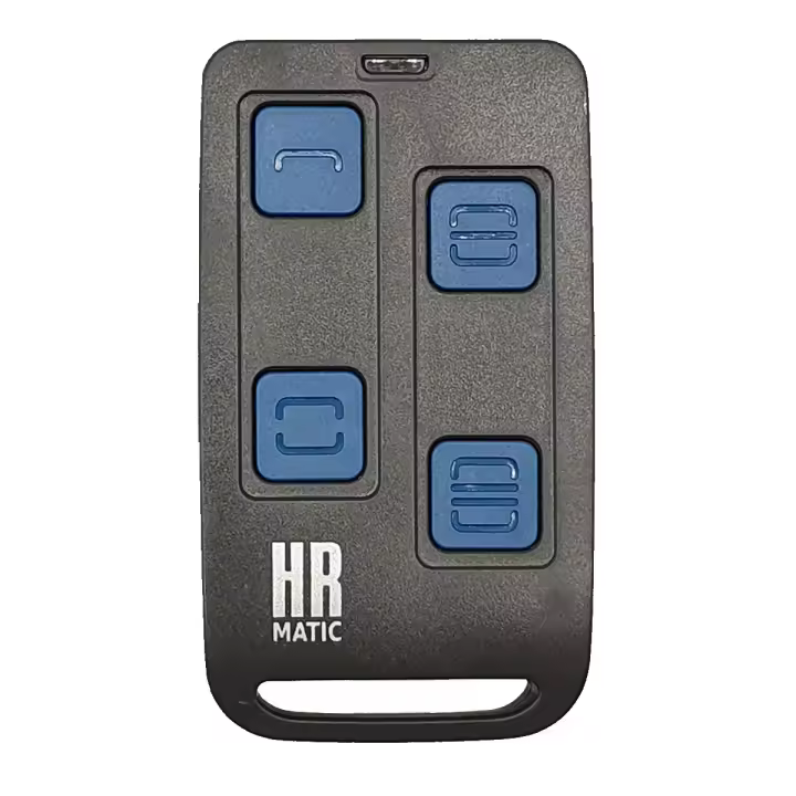 HR Matic Mando Garaje Universal HR Multi 3 Compatible para Frecuencias 433Mhz u 868Mhz Capaz De Unificar 4 Mandos En 1 - 1
