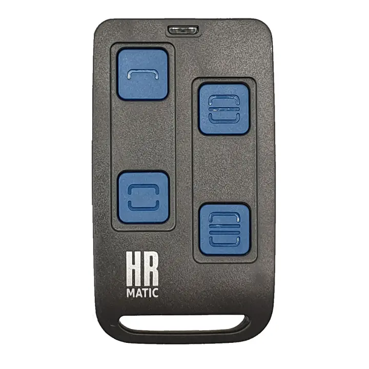 HR Matic Mando Garaje Universal HR Multi 3 Compatible para Frecuencias 433Mhz u 868Mhz Capaz De Unificar 4 Mandos En 1 - 1