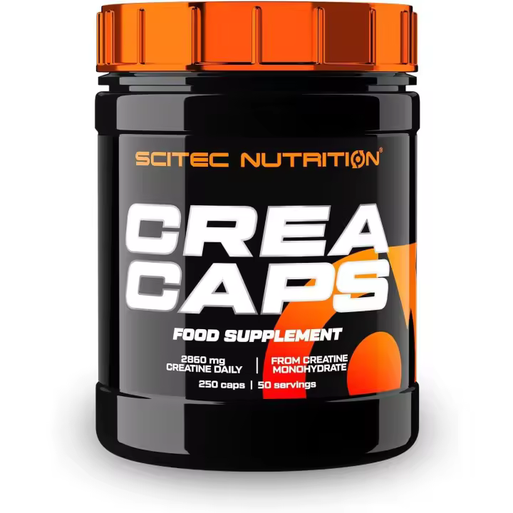 Creatine CAPS 250 capsulas,  Scitec Nutrition , Complemento alimenticio a base de monohidrato de creatina, 250 cápsulas, Olympus Sport Nutricion - 1