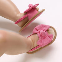 Sandalias De Verano Para Bebés Casual Y Minimalistas Zapatos Con Lazo Suelas Suaves Ligeros Para Caminar Comodidad Breathability Para Niñas - details 22