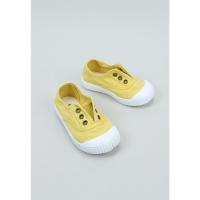 victoria INGLESA LONA ELÁSTICO DREC® DEPORTIVAS PLANAS bebé niña (hasta talla 30) Amarillo - details 0