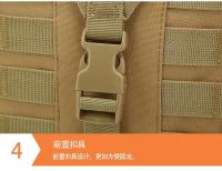 Mochila de gran capacidad para deportes al aire libre, bolsa de camping, senderismo, bolsa táctica, bolsa de viaje a prueba de salpicaduras, mochila de montañismo - details 22