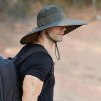 Gorro De Pesca Plegable Para Hombres Y Mujeres Protección UV Con Velo De Cuello Sombrero De Sol De Adulto Para Exterior Estilo Casual - details 35