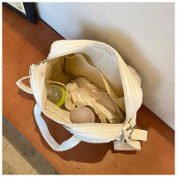 Bolso Grande Para Mamá Organizador De Bebé Maternidad Bolsa De Diaper Bordada Para Mujer Cruzable Hombro Viaje Al Hospital - details 21