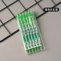 Set De 6 Bolígrafos De Gel Erasables 0.5mm En 6 Colores Tinta Lavable Para Escuela Y Oficina Suministros De Papelería - details 14