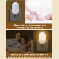 Luz Nocturna LED Mini Con Interruptor De Encendido Automático Protección Para Los Ojos Ideal Para Dormitorio Y Cuidado Del Bebé En La Habitación - details 6