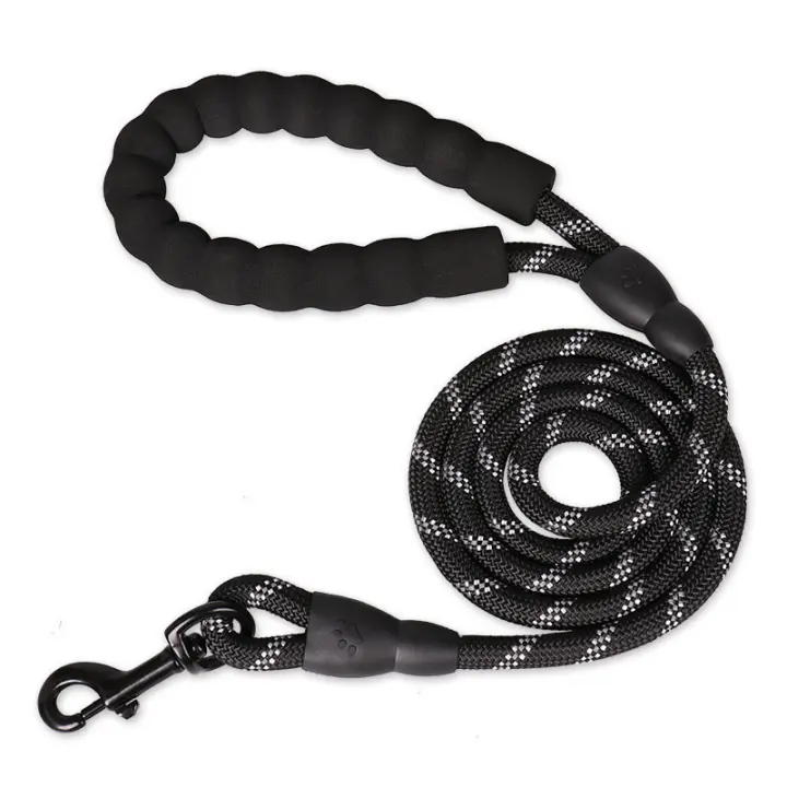 Correa De Mascota 1.5m Con Manija Reflectorizada Y Confortable Para Perros Pequeños Medianos Y Grandes Material De Nylon - 1