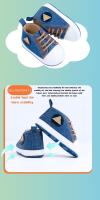 Zapatillas Cómodas Para Bebés Niños Livianas Antideslizantes Para Uso Interior Y Exterior Ideal Para Primavera Y Otoño - details 2