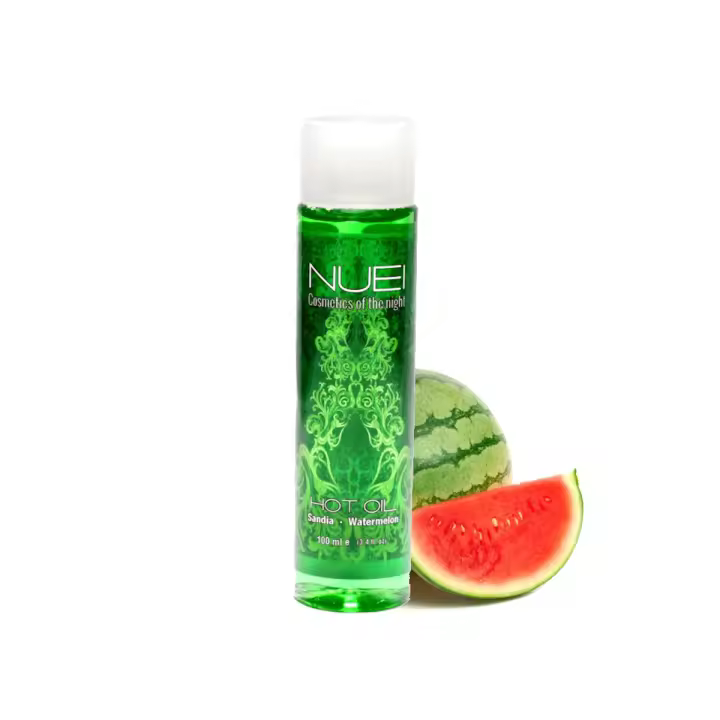 NUEI ACEITE DE MASAJE CON EFECTO CALOR SANDÍA HOT OIL 100ML - 1