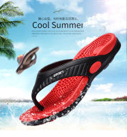 Sandalias De Playa Para Hombre Verano Con Masaje Granulada Cómodas Casual Para Casa Y Baño Zapatillas De EVA Talla Verdadera - details 1