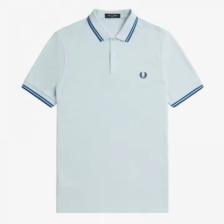 Polo Twin Tipped M3600-SS24, Marca Fred Perry, Variedad de color y talla, Para Hombre - 1