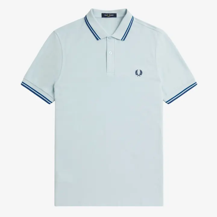 Polo Twin Tipped M3600-SS24, Marca Fred Perry, Variedad de color y talla, Para Hombre - 1