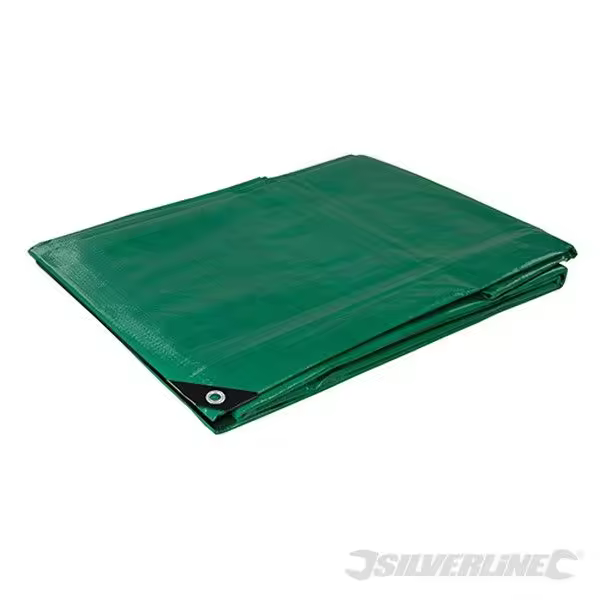 Lona Resistente Silverline 2 X 3 M para Jardín y Hogar, Protección UV, Impermeable y Resistente Al Desgaste - 1