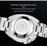 Reloj Mecánico De Pulsera ADDIESDIVE Con Cristal De Esmeralda Resistente Al Rasguño Para Hombre Diseño De Moda Acero Inoxidable Automático Resistente Al Agua Para Buceo - details 9