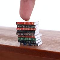 Miniaturas De Libros Plegables Clásicos Para Casa De Muñecas Decoración De Interiores Y Juguetes Para Niñas Figuras De Papel Retro - details 12