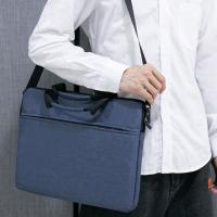 Estuche De Lujo Para Portátil Universal Acolchado Y Antigolpes Capacidad Grande Bolso De Hombro Ultrafino Estilo Negocios Y Moda - details 16