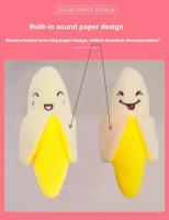 Juguetes De Peluche Para Mascotas Resistentes Al Masticar Juguete De Lloro Para Perros Y Gatos Puzzle De Frutas Bananas - details 1