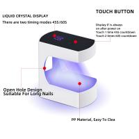 Lámpara Secado De Uñas UV 6LED Mini Secador De Uñas Con Cable USB Máquina De Manicura Para Uso Doméstico Y Viajes - details 3
