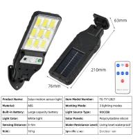 Luces Solares Para Exterior 350000LM Con Sensor De Movimiento 3 Modos Impermeables Iluminación De Seguridad Para Patio Jardín Puerta Calle - details 0