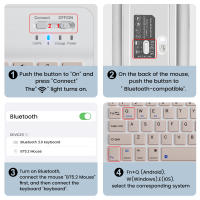 Teclado Inalámbrico Bluetooth Para Android IOS Windows Mini 78 Teclas Gaming Teclado Para PC iPad Tablet Control Remoto Bluetooth Compatible - details 1