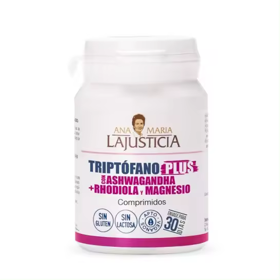 Ana Maria Lajusticia Triptófano Plus con Ashwagandha + Rhodiola y Magnesio 60comp - 1