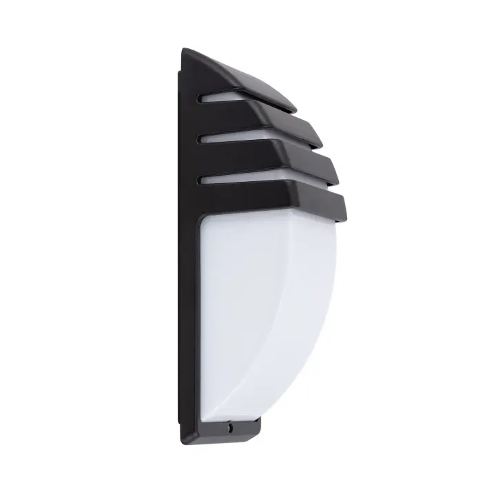 Ledkia Aplique de Pared Exterior Aluminio Titus Grid Negro - 1