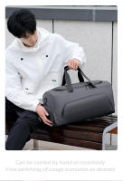 Bolsa de deporte impermeable para gimnasio, bolsa de entrenamiento con compartimento para zapatos, bolsa de viaje grande para hombres y mujeres, Se aplica a gran bolsa para entrenamiento, viajes, actividades deportivas, tenis, baloncesto, yoga, pesca, caz - details 6