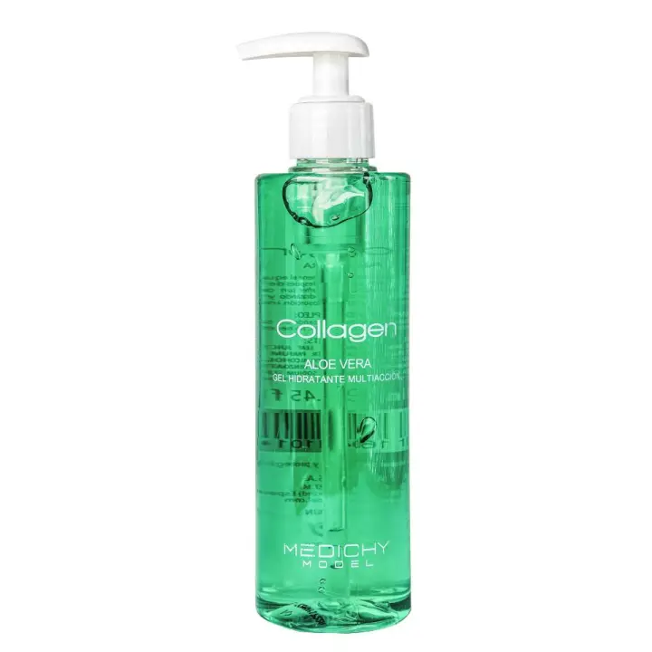 Collagen Aloe Vera · Gel hidratante multiacción · Medichy Model - 1