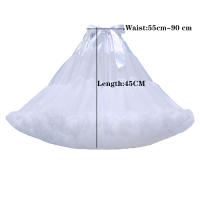 DongCMY Falda De Encaje Estilo Flor Para Mujer Lolita Crinolina Interior Cosplay Tútú Saudosa Cancan Bajo Vestido De Novia - details 5