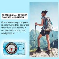 Compas Profesional Impermeable Para Camping - Esencial Para Senderismo Y Navegación Al Aire Libre Regalo De Sobrevivencia Con Lectura De Mapa - details 4