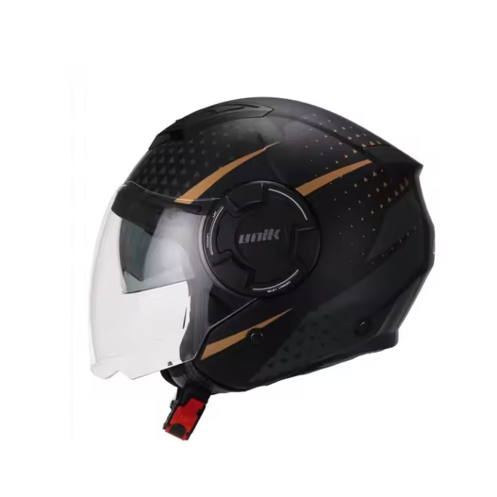 Casco Moto Casco Unik Cj-11 Golden   Ce U - 1