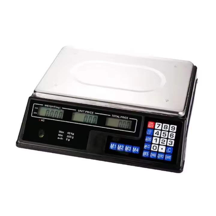 Bascula digital frutas, escala de fruta 40kg MAX, peso para cocina se puede medir con precisión los alimentos con facilidad y comodidad - 1
