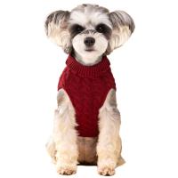 Suéter De Invierno Para Perros Pequeños En Colores Caramelo Con Cuello Alto Ropa De Mascota Adecuada Para Chihuahua Pug Schnauzer - details 4