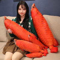 Juguete De Peluche Realista De Arowana Dorada Cálido Y Suave Muñeco De Pescado Almohadilla De Pescado Cojín Para Gatos Regalo Para Todas Las Edades - details 17