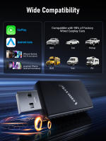 " Lemorele Adaptador Inalámbrico CarPlay, Plug & Play, Fácil de Actualizar de CarPlay con Cable a Inalámbrico, Conexión Instantánea, Súper Mini Dongle CarPlay para iPhone y Teléfonos Android, Compatible con Autos con CarPlay Integrado." - details 3