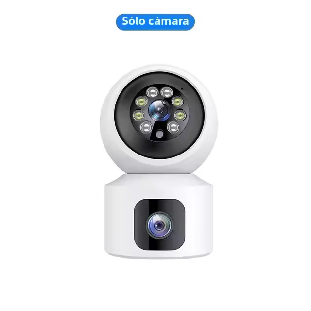 Cámara IP V380 pro Con Doble Lente Visión Nocturna Vigilancia Infantil Inalámbrica 4G Alarma De Movimiento AI Detectar Humanos Seguridad CCTV Doméstico - 1
