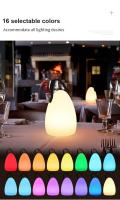 Lámpara De Ambiente LED RGB Portátil Control Remoto Tuya APP Impermeable Para Camping Y Decoración De Fiestas Colorido Y Dimmable - details 1