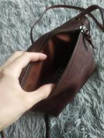 Bolso Bandolera Mujer MJ De Cuero Genuino Pequeño Bolsos Cruzados Retro Para Niñas Bolsa De Mano Suave Con Bolsillo Para Teléfono Móvil - details 29