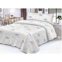 Juego de sábana,juego para cama 135cm,set de 3 Piezas, 1 encimera , 1 sábana bajera ajustable, 1 fundas de almohada, 100% poliéster, transpirable.CXJF - details 6