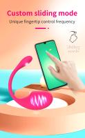 Vibrador Para Mujeres Con Dildo Wear G Spot Clit Estimulador Pantalones Control Remoto APP Masturbador Anal Juguetes Sexuales Adultos Silicone Material 9.5*8*3.5cm - details 6