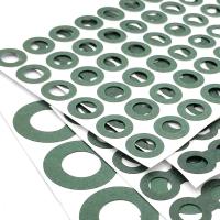 25/100pcs Almohadillas Aislantes Para Baterías De Litio 18650 21700 Papel De Barley Insulante Para Packs De Baterías Y Electrodos Huecos - details 1