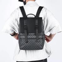 Mochila De Negocios Para Hombre De Cuero PU De Lujo Mochila De Laptop Elegante Bolsa De Viaje Briefcase Mochilas Para Hombre - details 12