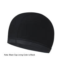 Gorro De Natación Impermeable Para Adultos Talla Grande Con Protección De Orejas Para Hombres Y Mujeres Color Variado PU De Terciopelo Negro Gris Blanco Rosa Fútbol Americano Estilo Deportivo - details 4