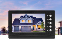 Sistema De Intercomunicación Vidrio Con Cámara IR Pantalla LCD De 7 Pulgadas Para Puerta De Entrada Kit Para Casa Villa Apartamento - details 6