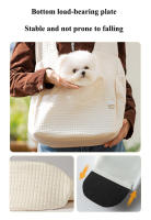 Mochila cómoda para mascotas, bolsa de transporte para perros, viajes al aire libre, transpirable, diseño cruzado, bolsa de pecho, suministros, accesorios para mascotas - details 5