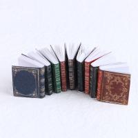 Miniaturas De Libros Plegables Clásicos Para Casa De Muñecas Decoración De Interiores Y Juguetes Para Niñas Figuras De Papel Retro - details 0